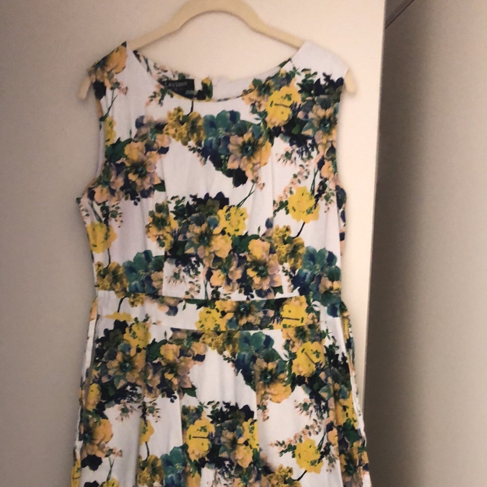 XL yellow dress